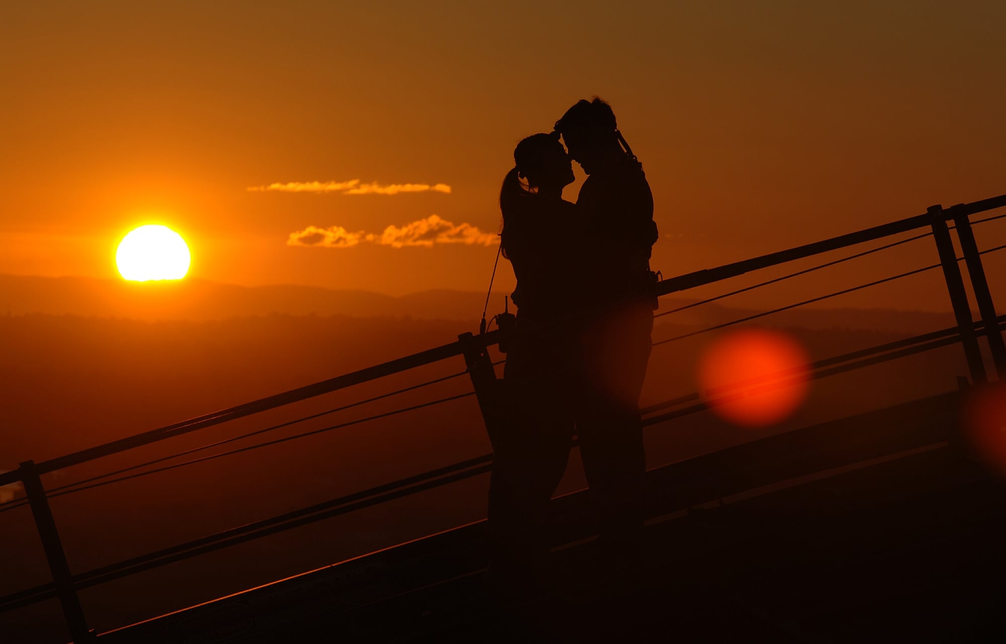 Romantic climb over Sydney Harbour Bridge