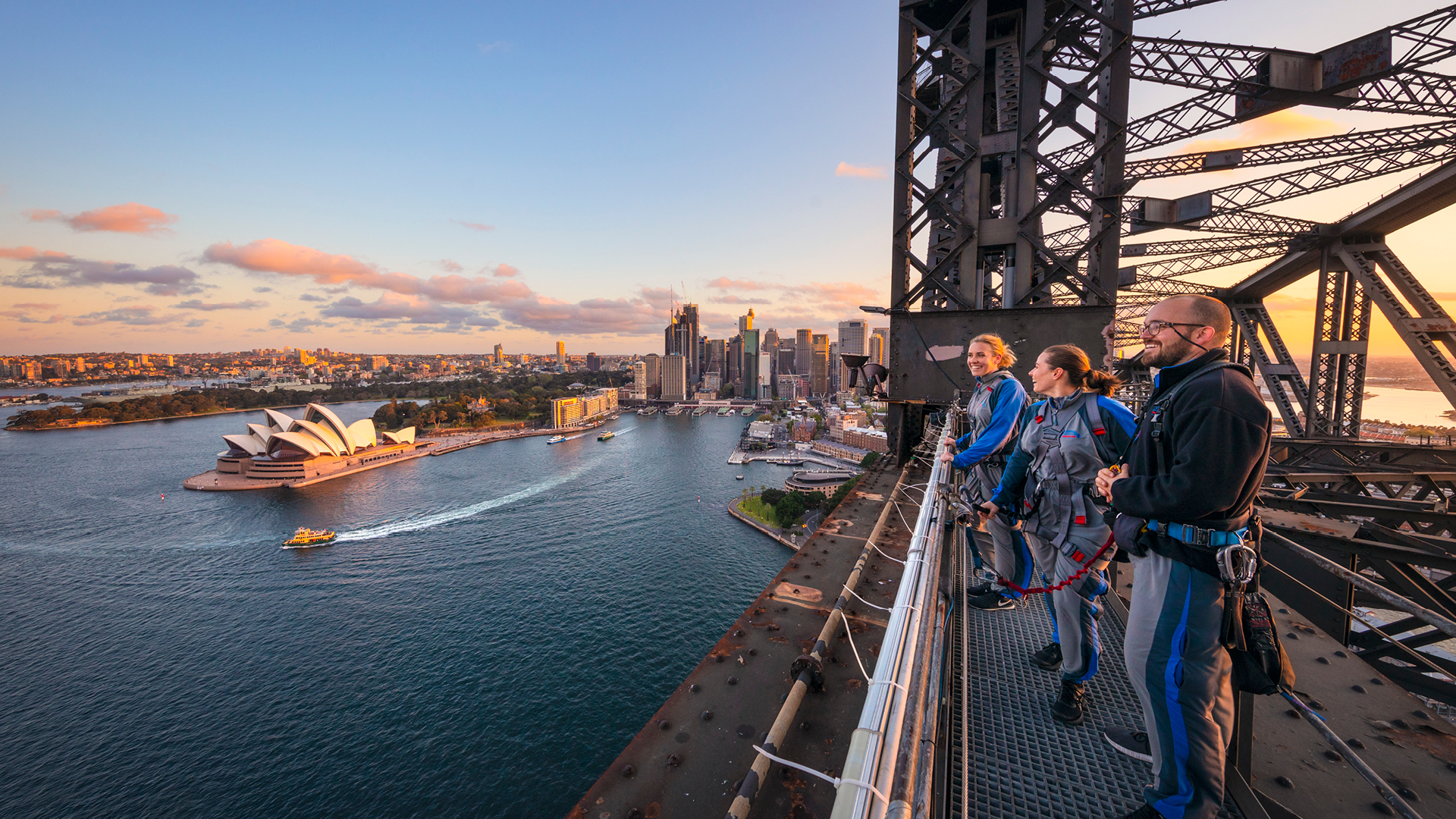 Do the sydney harbour bridge climb. Sydney Harbour Bridge Climb. Climb a Bridge.