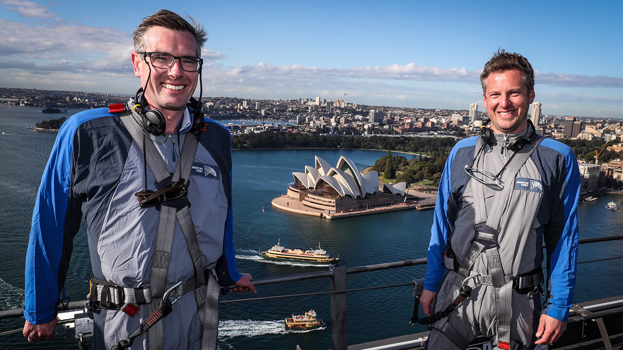 BridgeClimb hosts ‘First Climb’ towards the return of Australian tourism